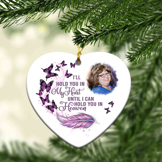 Personalized Memorial Ornament, Custom Photo Ornament, Christmas Ornament In Loving Memory, Christmas Ornaments, Ornament Gifts