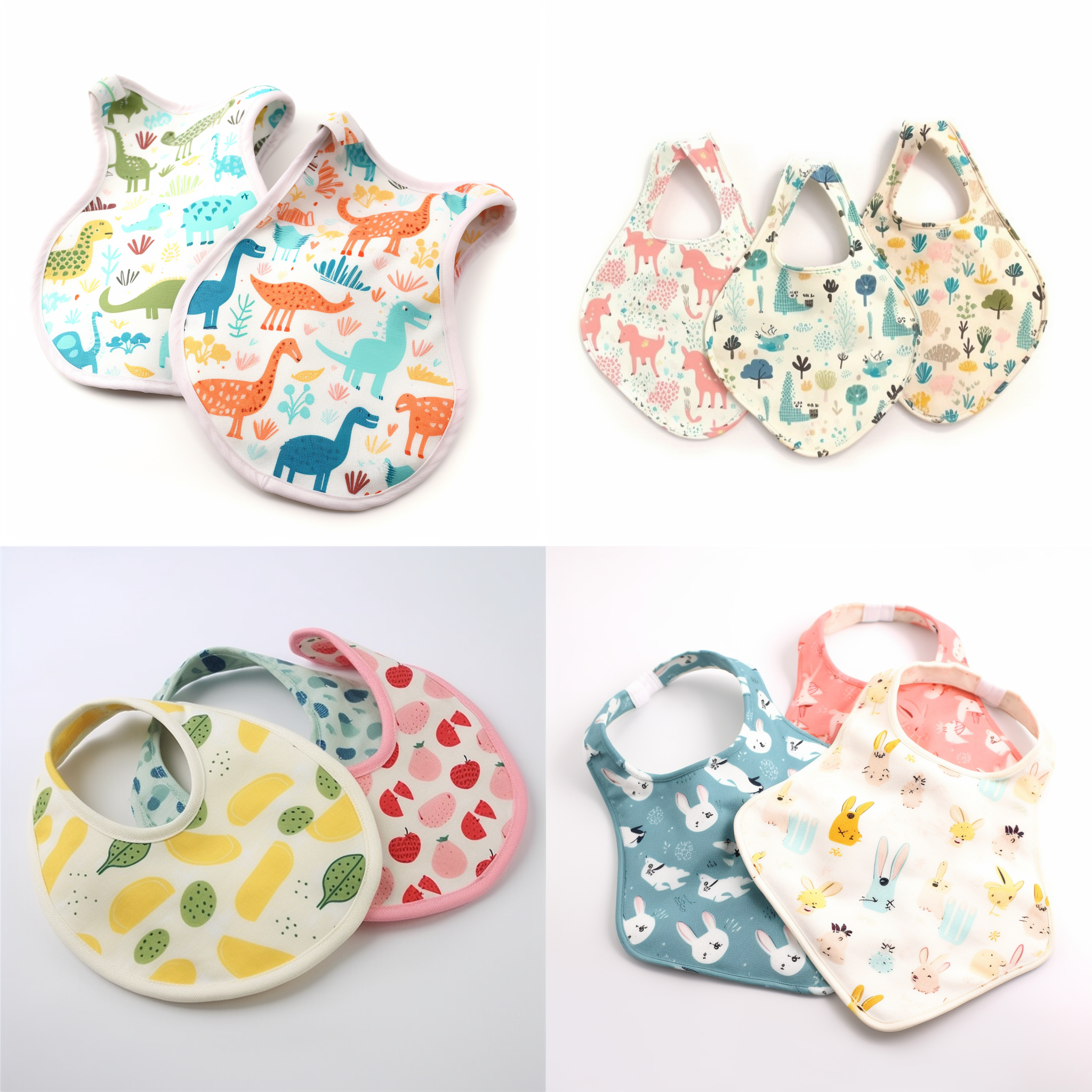 Stylish and Practical: Elevate Your Baby's Look with Adorable Custom Name Baby Bibs