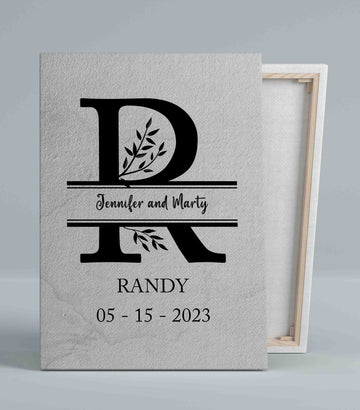 Personalized Name Canvas, Family Canvas, Custom Family Canvas, Canvas For Family, Best Gift Canvas For Family, Canvas Wall Art