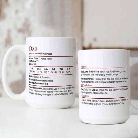 Dad Mug, Father Mug, Father's Day Mug, Father Gift, Family Mug, Mug For Father, Gift For Father