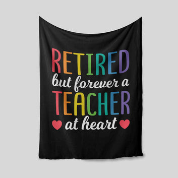 Retired Teacher Blanket, Teacher Retirement Blanket, Teacher Retirement Gift, Retired Teacher Gift, Happy Retirement Blanket, Best Retirement Gifts Ideas
