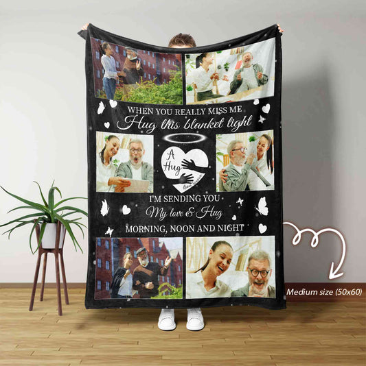 Personalized Memorial Blanket, Custom Photo Blanket, Memorial Blanket, Sympathy Gift, In Memory Of Photo, Remembrance Gift, Bereavement Gift