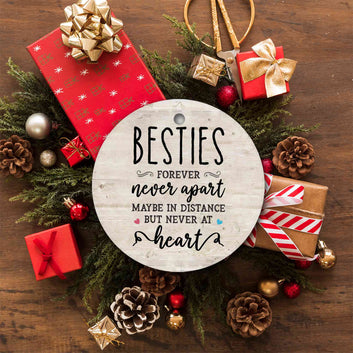 Besite Ornament, Friend Ornament, Best Friend Ornament, Christmas Ornament, Best Friend Gift, Friendship Ornament, Gift For Friend
