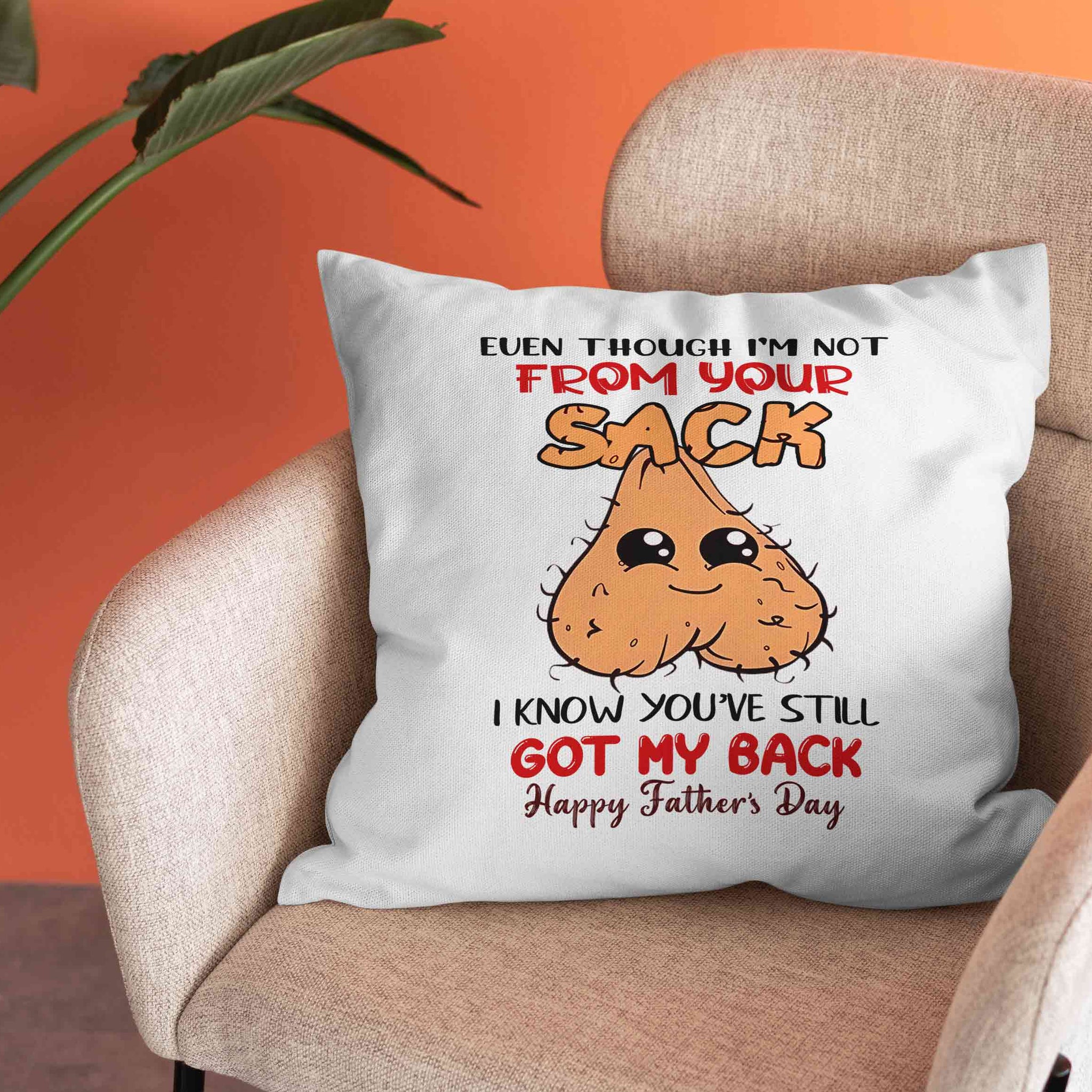 Happy Father's Day Pillow, Funny Dad Pillow, Father Pillow, Father Gift Pillow, Family Pillow, Gift Pillow For Father