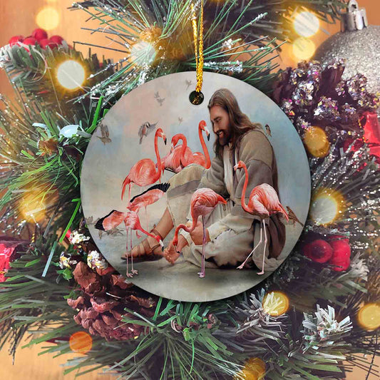 Even A Sparrow Ornament, Jesus Ornament, Flamingo Ornament, Christmas Ornaments, Ornament Gifts