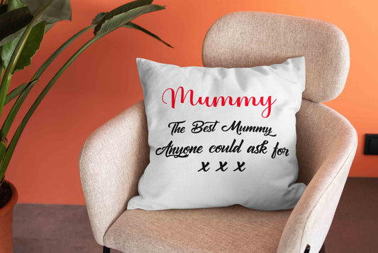 The Best Mummy Anyone Could Ask For Pillow, Mom Pillow, Personalized Name Pillows, Family Pillow, Throw Pillows, Pillow Gift