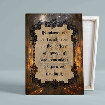 Happiness Can Be Found Canvas, Quote Canvas, Wall Art Canvas, Gift Canvas