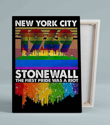 New York City Canvas, Stonewall Canvas, Canvas Wall Art, Canvas Prints, Gift Canvas