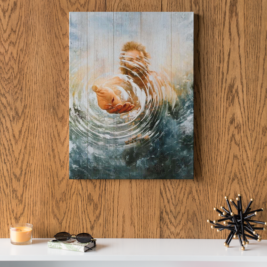 The Hand of God Canvas, Jesus Canvas, Christian Canvas, God Canvas - Canvas Prints