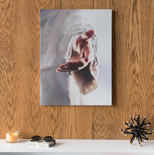 The Hand of God Canvas, The Hand of Jesus Canvas, Jesus Canvas, Christian Canvas, God Canvas - Canvas Prints